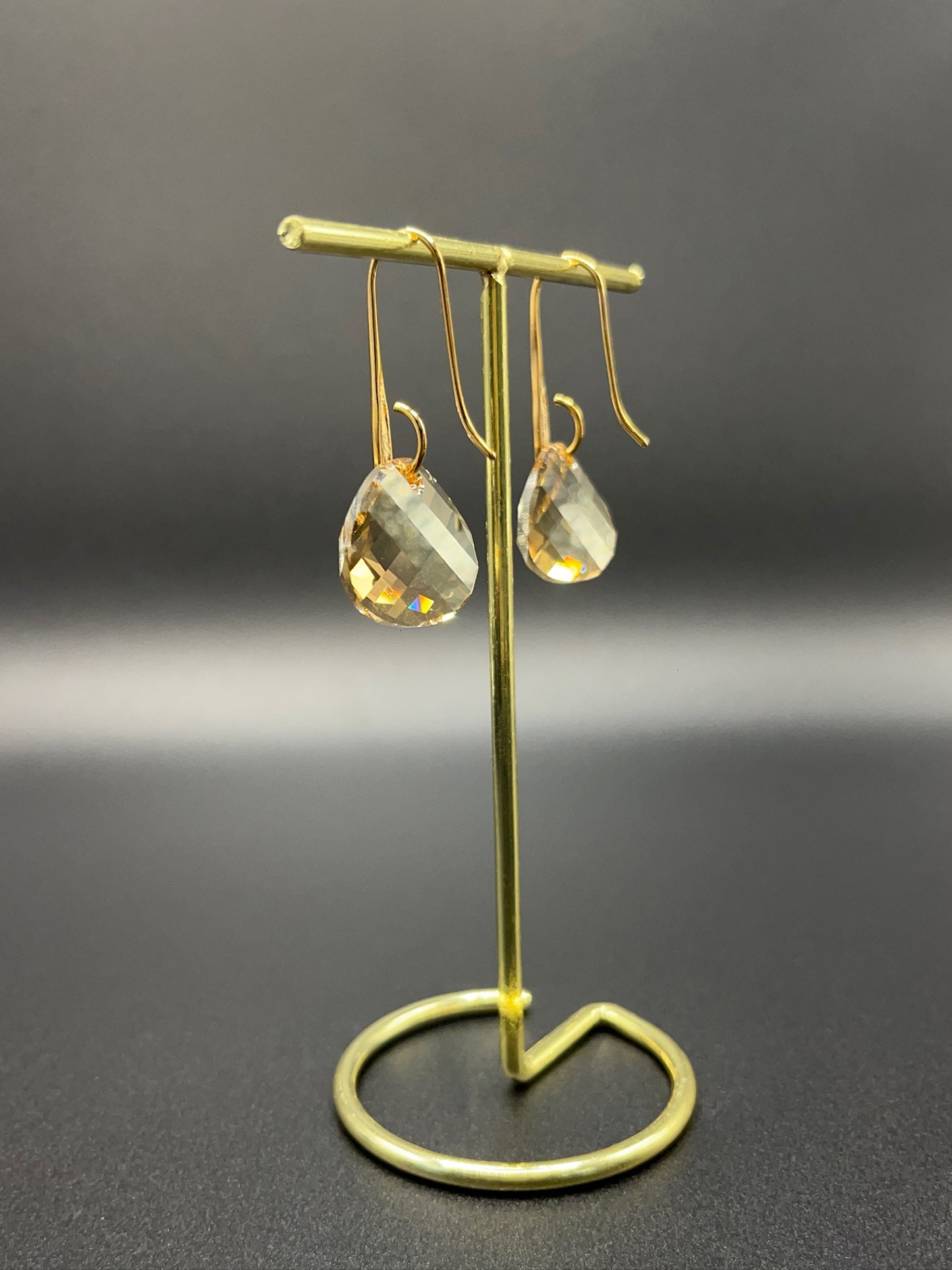 Oorbellen Goud Vermeil Swarovski