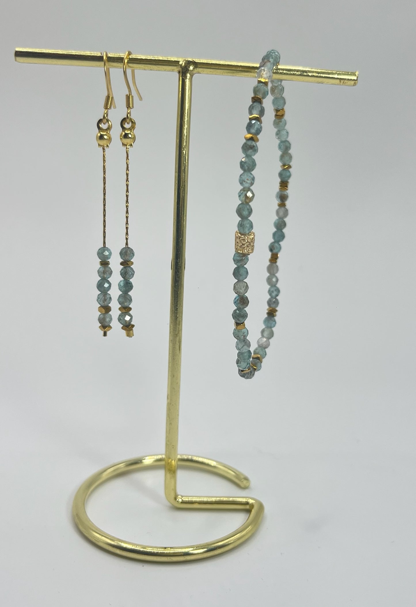 Armband Kyanite&Hematiet